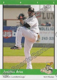 2011 Clinton LumberKings Jonathan Arias