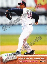 2009 Asheville Tourists Jonnathan Jonathan Aristil