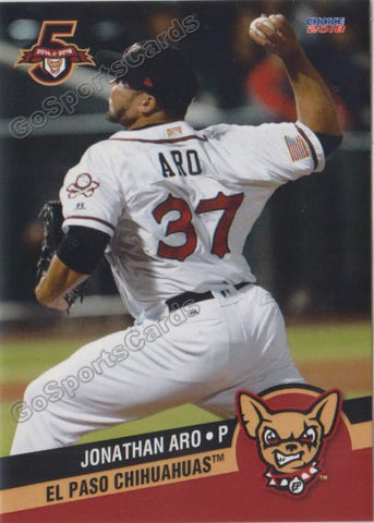 2018 El Paso Chihuahuas Jonathan Aro