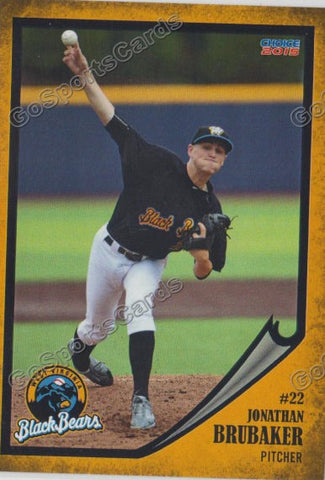 2015 West Virginia Black Bears Jonathan Brubaker
