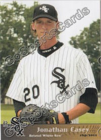2011 Bristol White Sox Jonathan Casey