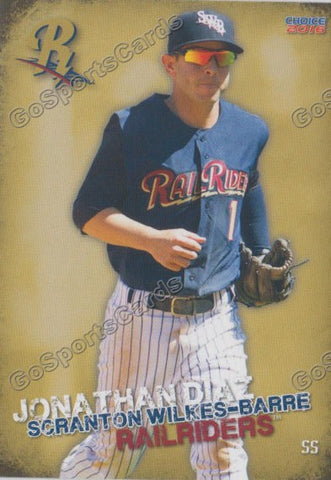 2016 Scranton Wilkes Barre RailRiders Jonathan Diaz