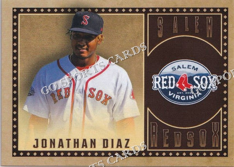 2022 Salem Red Sox Jonathan Diaz
