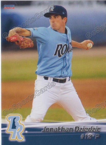 2014 Wilmington Blue Rocks Jonathan Dziedzic