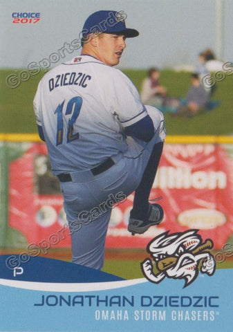 2017 Omaha Storm Chasers Jonathan Dziedzic