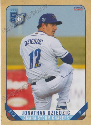 2018 Omaha Royals Jonathan Dziedzic