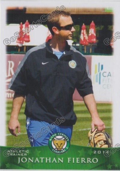 2014 Kane County Cougars Jonathan Fierro