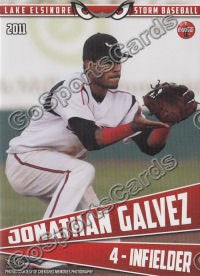 2011 Lake Elsinore Storm Jonathan Galvez