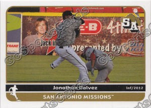 2012 San Antonio Missions Jonathan Galvez