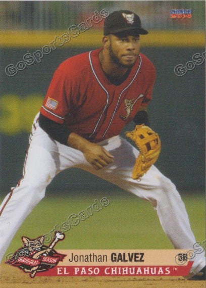 2014 El Paso Chihuahuas Jonathan Galvez