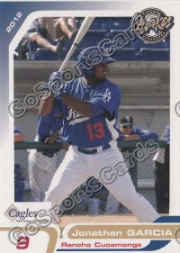 2012 Rancho Cucamonga Quakes Jonathan Jon Garcia