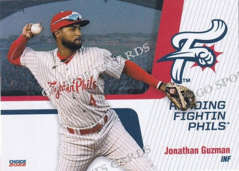 2022 Reading Fightin Phils 1st Jonathan Guzman