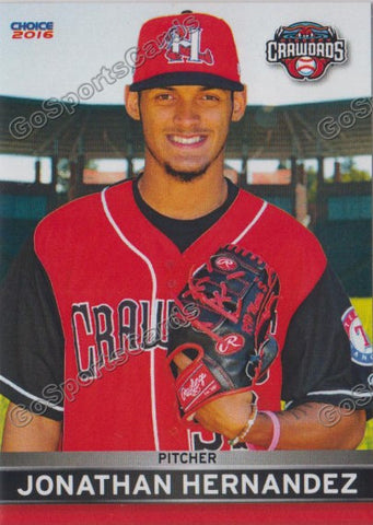 2016 Hickory Crawdads Jonathan Hernandez