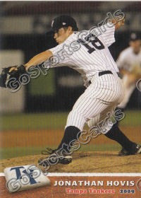 2009 Tampa Yankees Jonathan Hovis