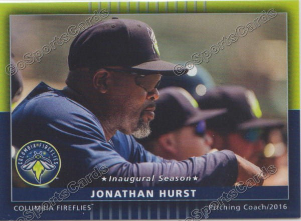 2016 Columbia Fireflies Jonathan Hurst