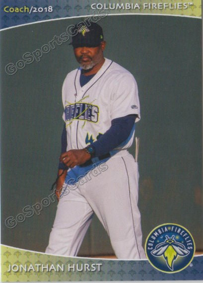 2018 Columbia Fireflies Jonathan Hurst