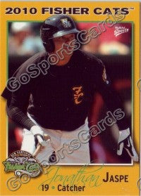 2010 New Hampshire Fisher Cats Jonathan Jaspe