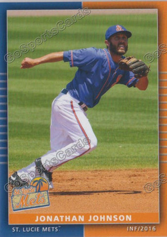 2016 St Lucie Mets Jonathan Johnson