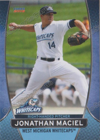 2016 West Michigan Whitecaps Jonathan Maciel