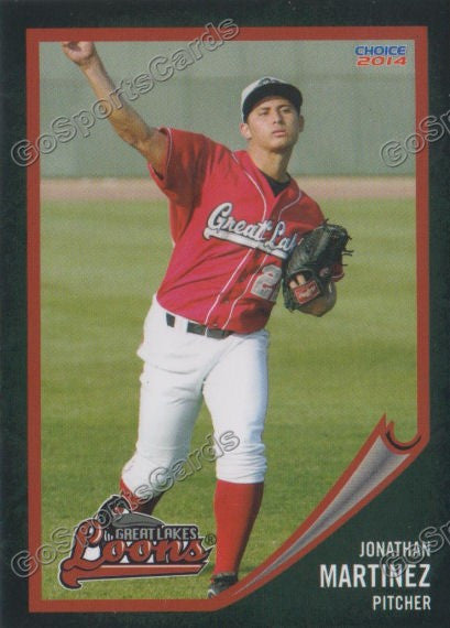 2014 Great Lakes Loons Jonathan Martinez