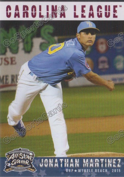 2015 Carolina League All Star Jonathan Martinez