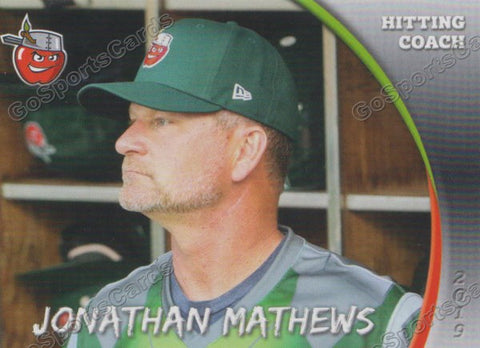 2019 Fort Wayne TinCaps Jonathan Mathews