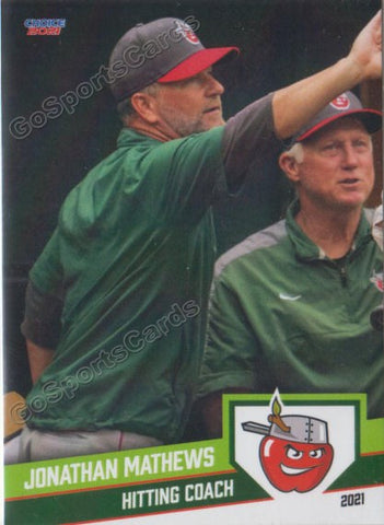 2021 Fort Wayne TinCaps Jonathan Mathews
