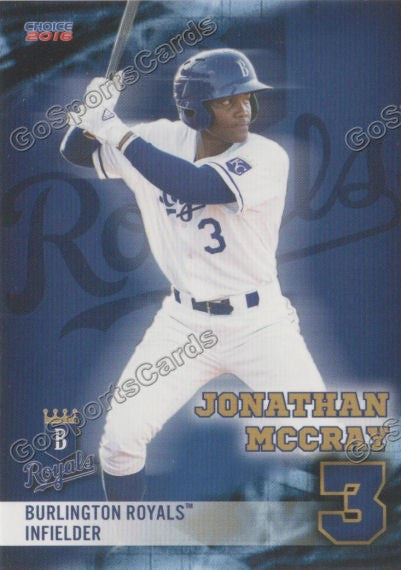 2016 Burlington Royals Jonathan Mccray