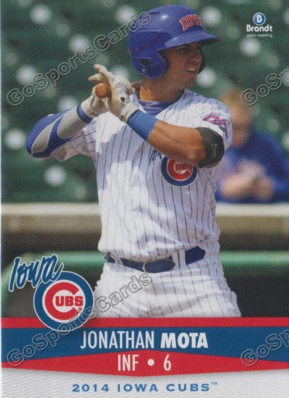 2014 Iowa Cubs Jonathan Mota