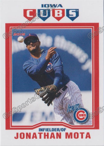 2015 Iowa Cubs Jonathan Mota