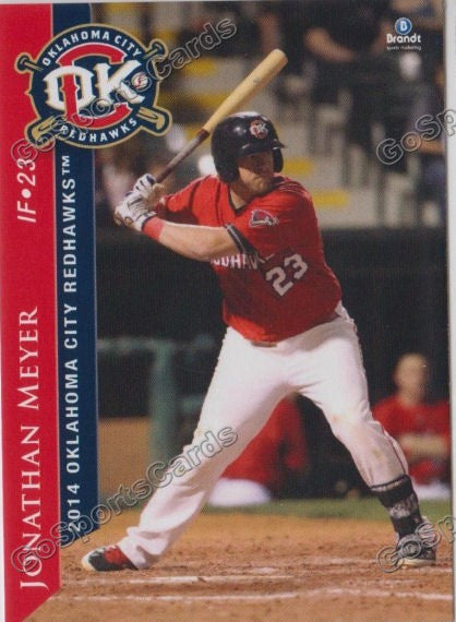 2014 Oklahoma City RedHawks Jonathan Meyer