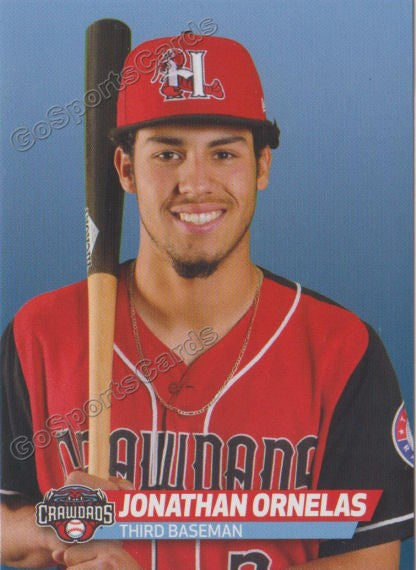 2019 Hickory Crawdads Jonathan Ornelas