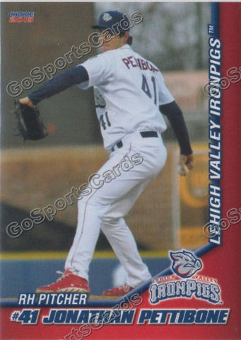 2013 Lehigh Valley IronPigs Jonathan Pettibone