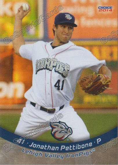 2014 Lehigh Valley IronPigs Jonathan Pettibone