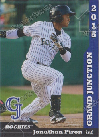 2015 Grand Junction Rockies Jonathan Piron