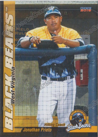 2016 West Virginia Black Bears Jonathan Prieto