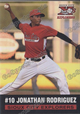 2013 Sioux City Explorers Jonathan Rodriguez