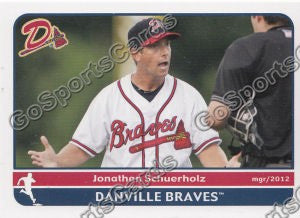 2012 Danville Braves Jonathan Schuerholz