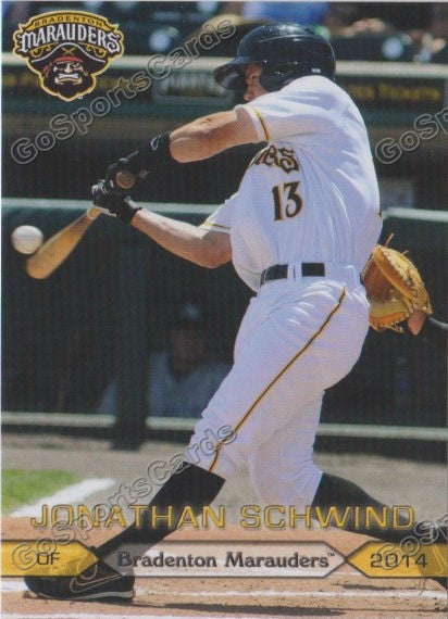 2014 Bradenton Marauders Jonathan Schwind