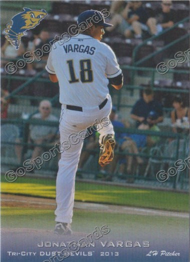 2013 Tri City Dust Devils Jonathan Vargas