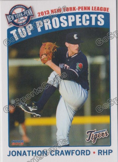 2013 New York Penn League Top Prospect NYPL Jonathon Crawford