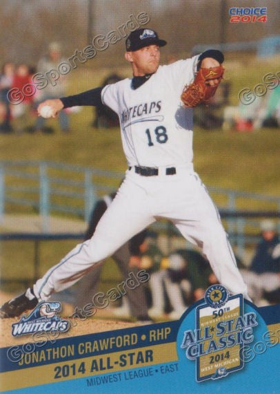 2014 MidWest League All Star Jonathon Crawford