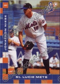 2007 St Lucie Mets Jonathon Niese