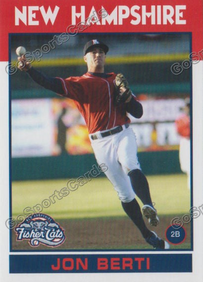 2016 New Hampshire Fisher Cats Jon Berti