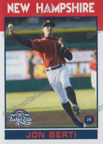 2016 New Hampshire Fisher Cats Jon Berti