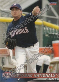 2006 Potomac Nationals Jon Felfoldi