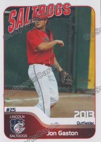 2013 Lincoln Saltdogs Jon Gaston