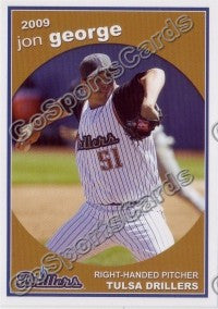 2009 Tulsa Drillers Jon George