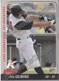 2009 Kannapolis Intimidators Jon Gilmore