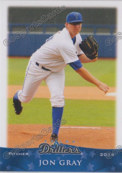 2014 Tulsa Drillers Jon Gray